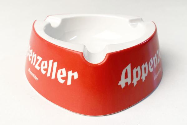 Appenzeller Alpenbitter Aschenbecher, rot